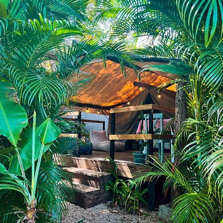 Glamping Hotel Flor Y Bambu Playa Grande Buitenkant foto