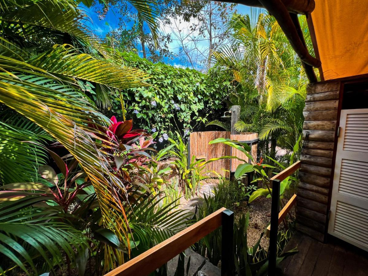 Glamping Hotel Flor Y Bambu Playa Grande Buitenkant foto