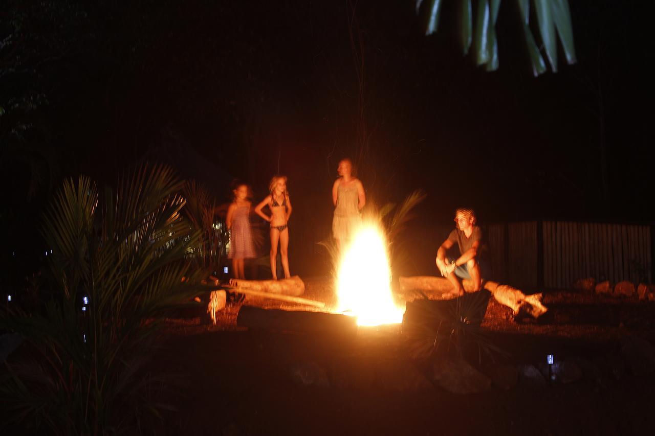 Glamping Hotel Flor Y Bambu Playa Grande Buitenkant foto