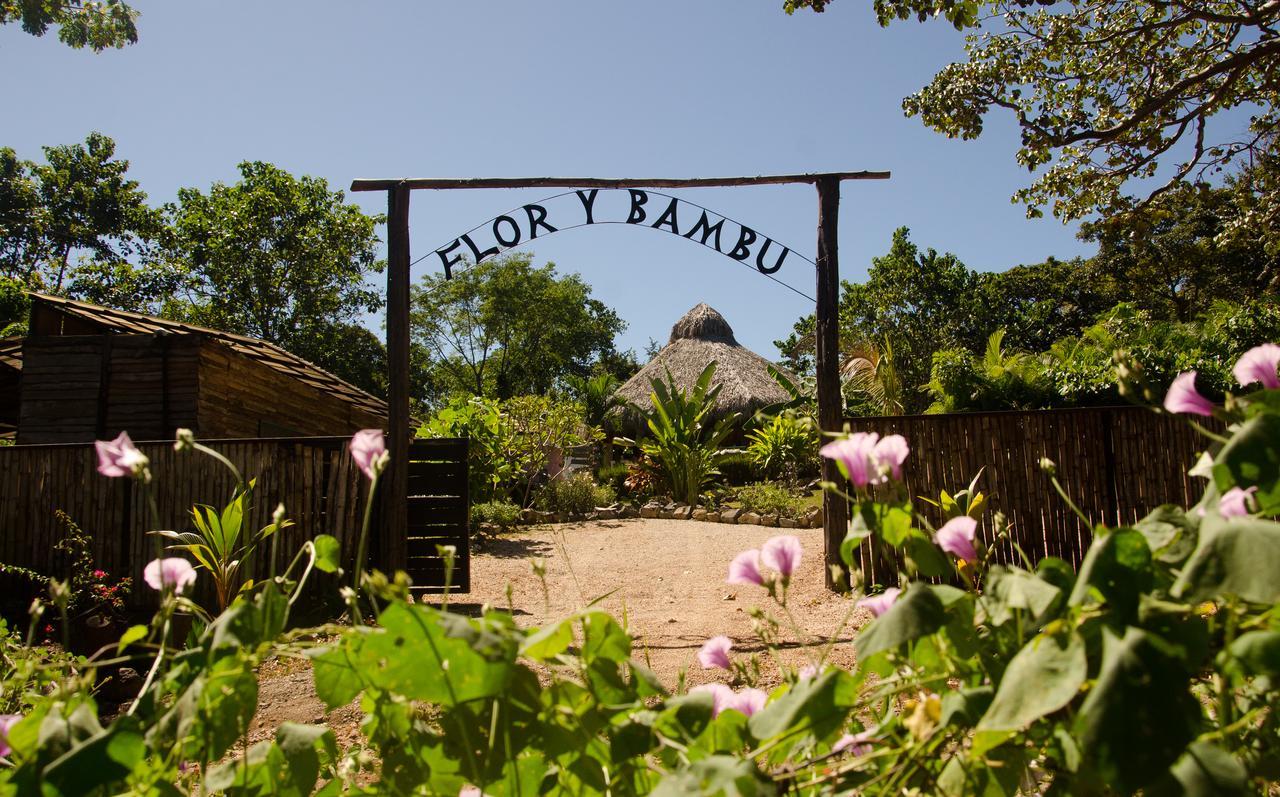 Glamping Hotel Flor Y Bambu Playa Grande Buitenkant foto