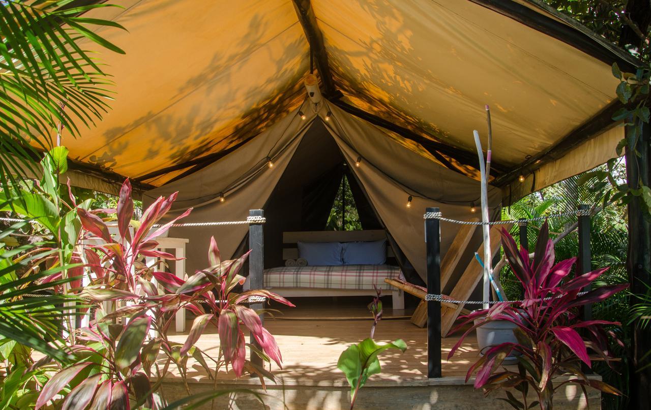 Glamping Hotel Flor Y Bambu Playa Grande Buitenkant foto