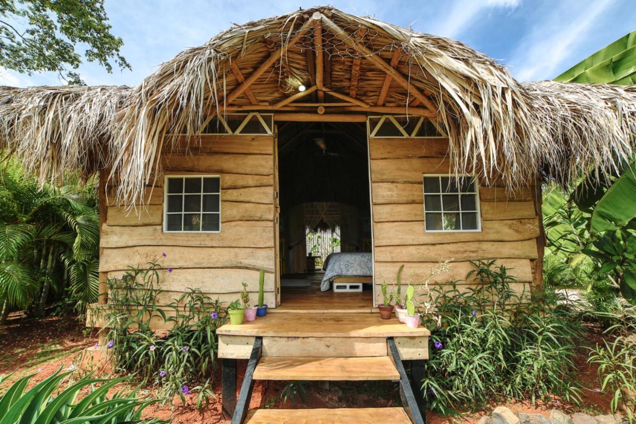 Glamping Hotel Flor Y Bambu Playa Grande Buitenkant foto