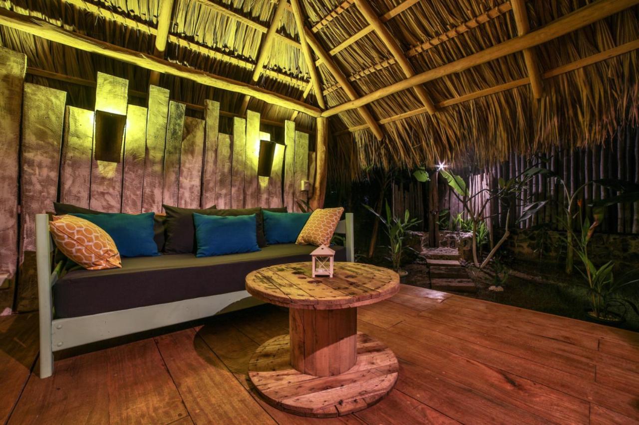 Glamping Hotel Flor Y Bambu Playa Grande Buitenkant foto