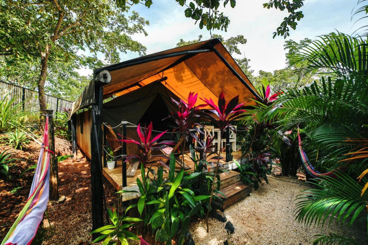 Glamping Hotel Flor Y Bambu Playa Grande Buitenkant foto