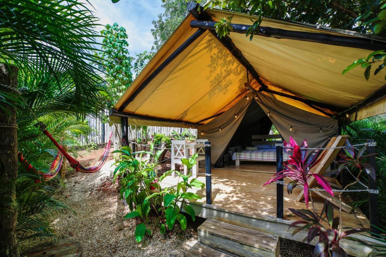 Glamping Hotel Flor Y Bambu Playa Grande Buitenkant foto