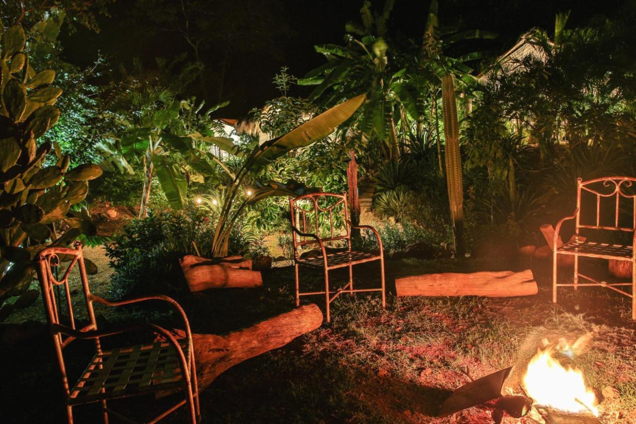 Glamping Hotel Flor Y Bambu Playa Grande Buitenkant foto