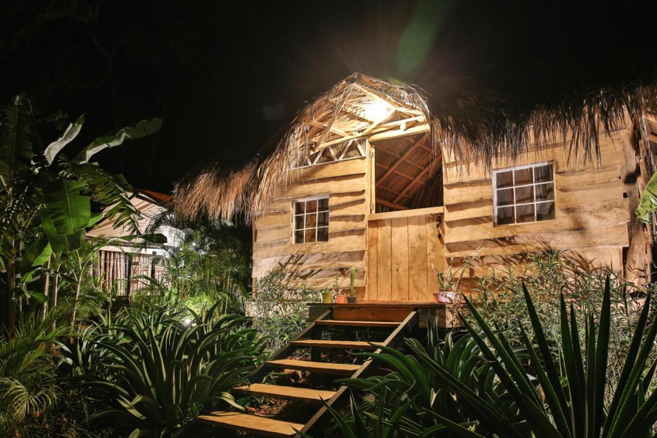 Glamping Hotel Flor Y Bambu Playa Grande Buitenkant foto
