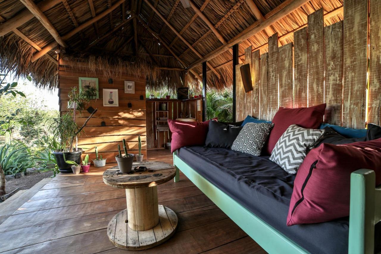 Glamping Hotel Flor Y Bambu Playa Grande Buitenkant foto